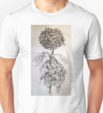 Chrysanthemum after Piet Mondrian Unisex T-Shirt