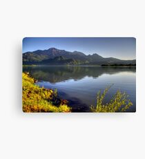 Lake at High Level Canvas Print