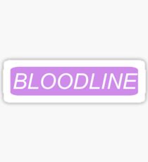 Blutlinie - Danke, als nächstes Sticker