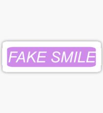 falsches Lächeln - Danke, als nächstes Sticker