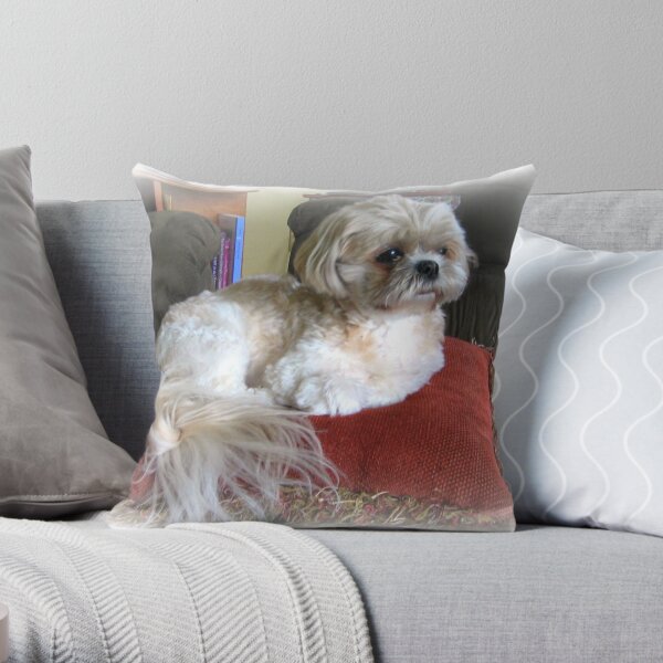 Lady of the Manor Throw Pillow