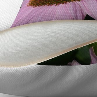 Alternate view of Purple Coneflower Throw Pillow