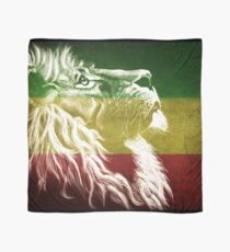 König Of Judah Rasta Rastafari Rotes Goldgrünes Löwe-T-Shirt Tuch