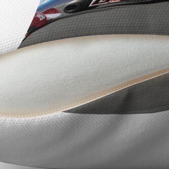 Alternate view of Racers Throw Pillow