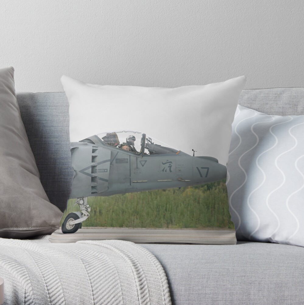 Harrier Throw Pillow