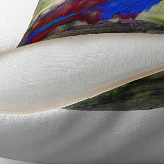 Alternate view of Big Red Throw Pillow