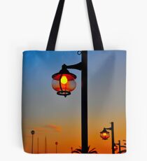 Street Lamps Tote Bag