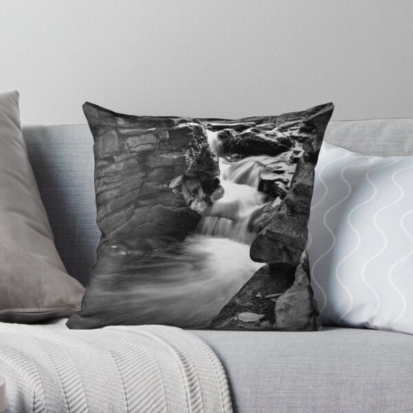 Wispy Cascade Throw Pillow