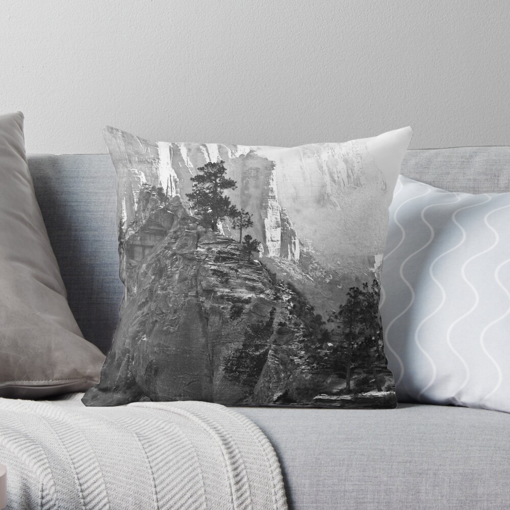Trail to Angels Landing Throw Pillow