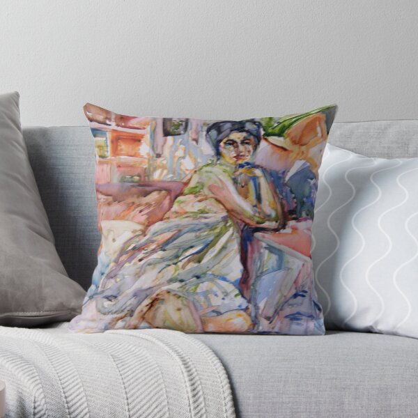 boudior Throw Pillow