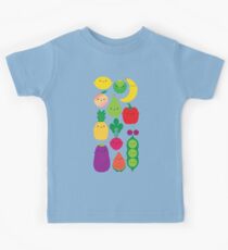 5 A Tag Obst und Gemüse Kinder T-Shirt