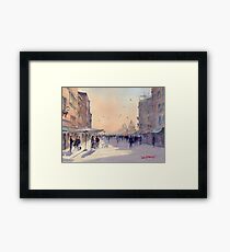 Venice from Via Garibaldi Framed Print