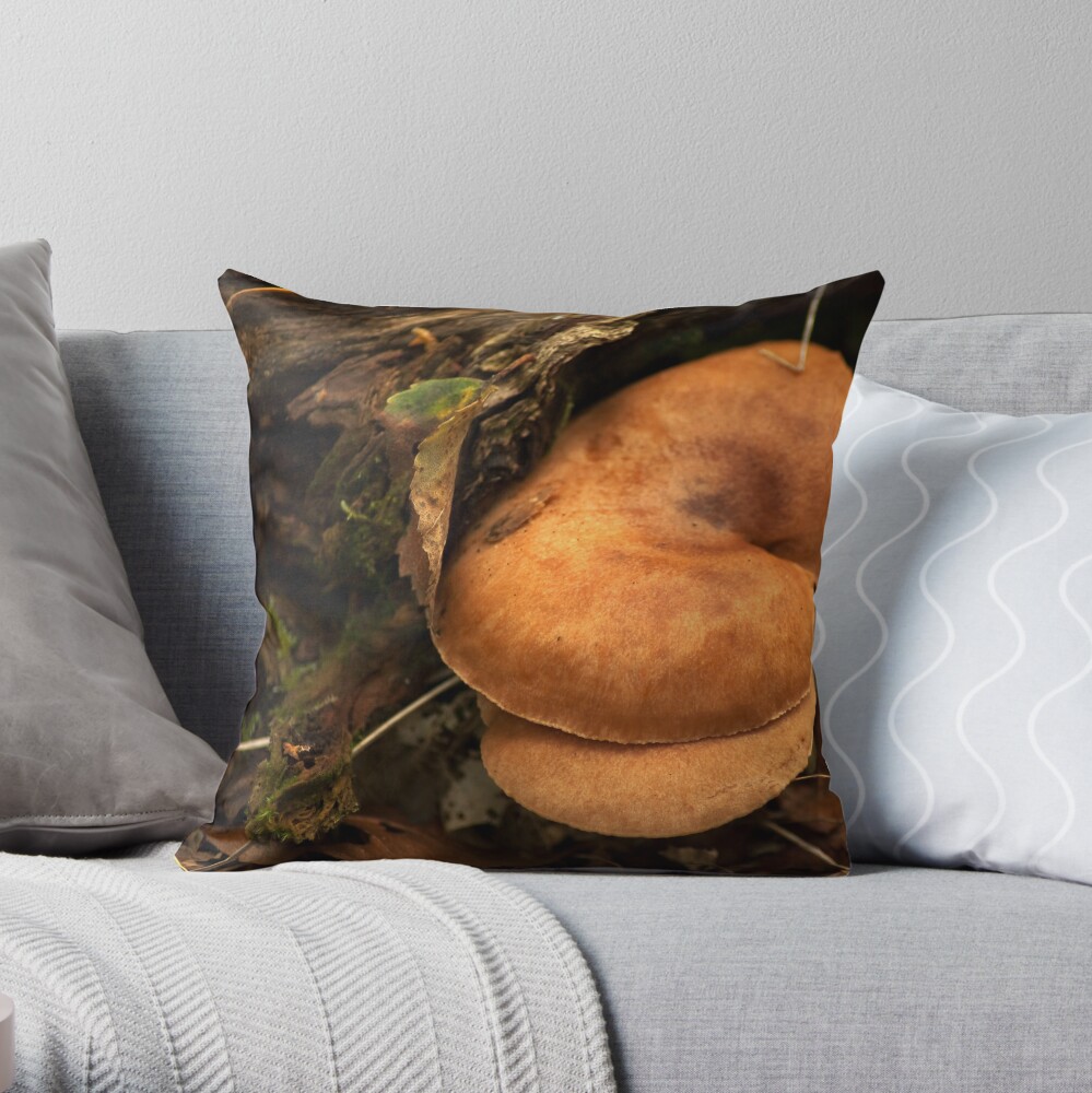 Kidney shaped Throw Pillow