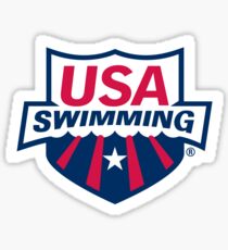 Swimming America Sticker