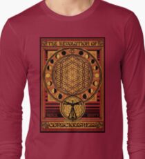 Die Revolution des Bewusstseins | Vintage Propaganda Poster Langarmshirt