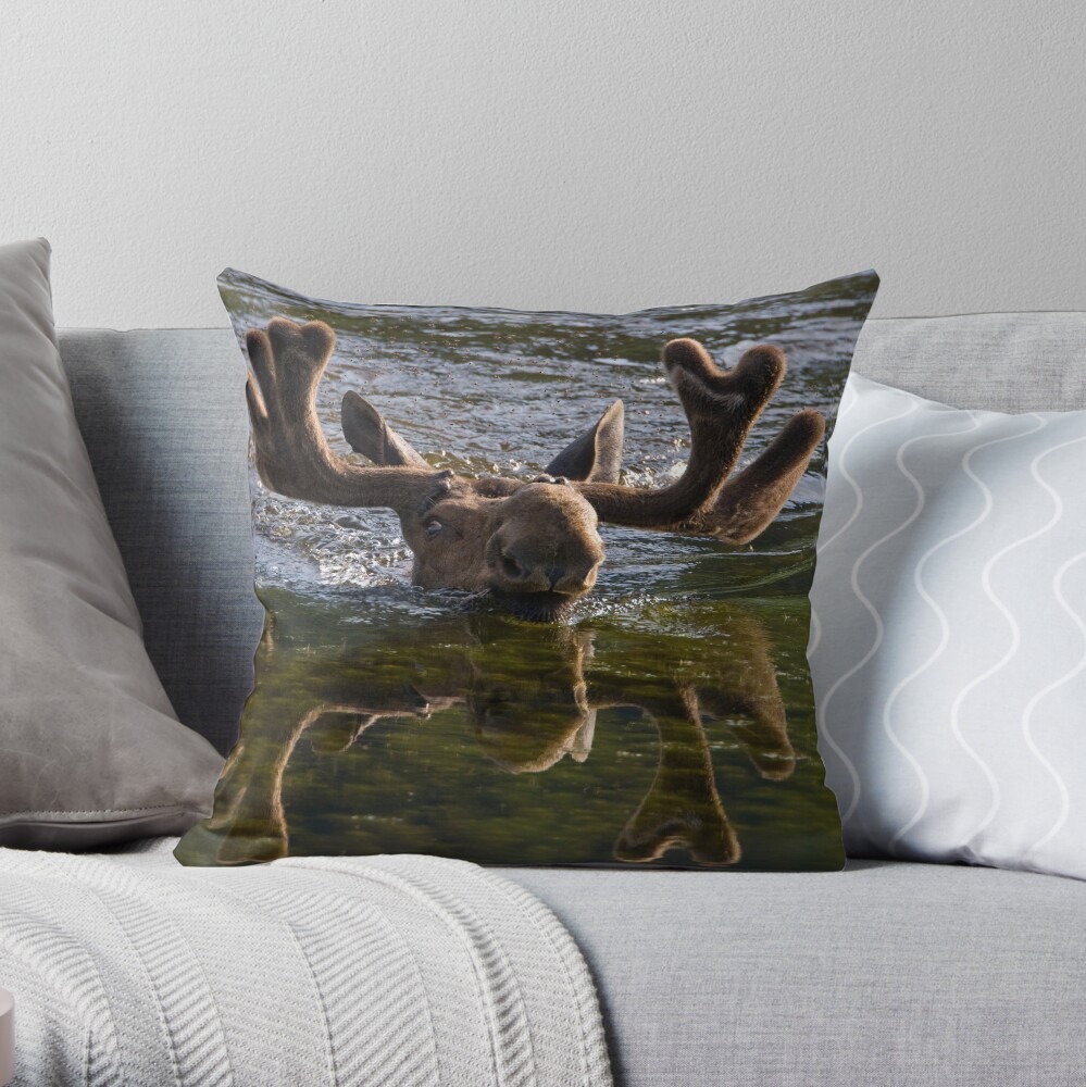 Panic! Throw Pillow