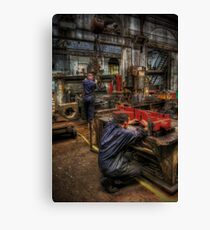 Metal Works Canvas Print