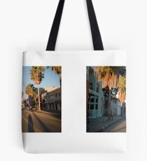 Abbot Kinney Boulevard, Venice, California, USA...narrowed. Tasche