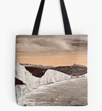 Chalk Cliffs Tote Bag