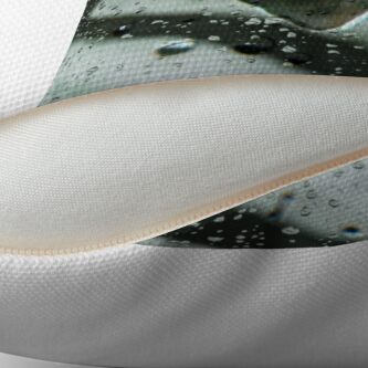Alternate view of Raindrop Refractions Throw Pillow