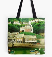 Clovelly 2 - An English Fishing Village Tote Bag