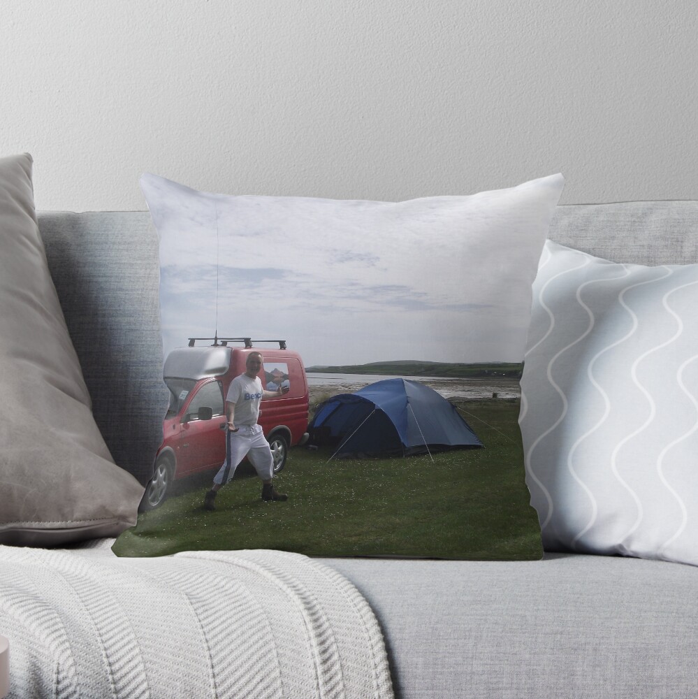 moi Throw Pillow