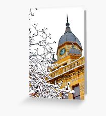 Denton Courthouse Greeting Card