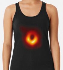Erstes Bild des Schwarzen Lochs Racerback Tank Top