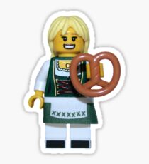 LEGO Pretzel Girl Sticker