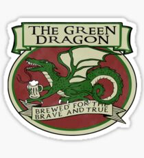 The Green Dragon Sticker