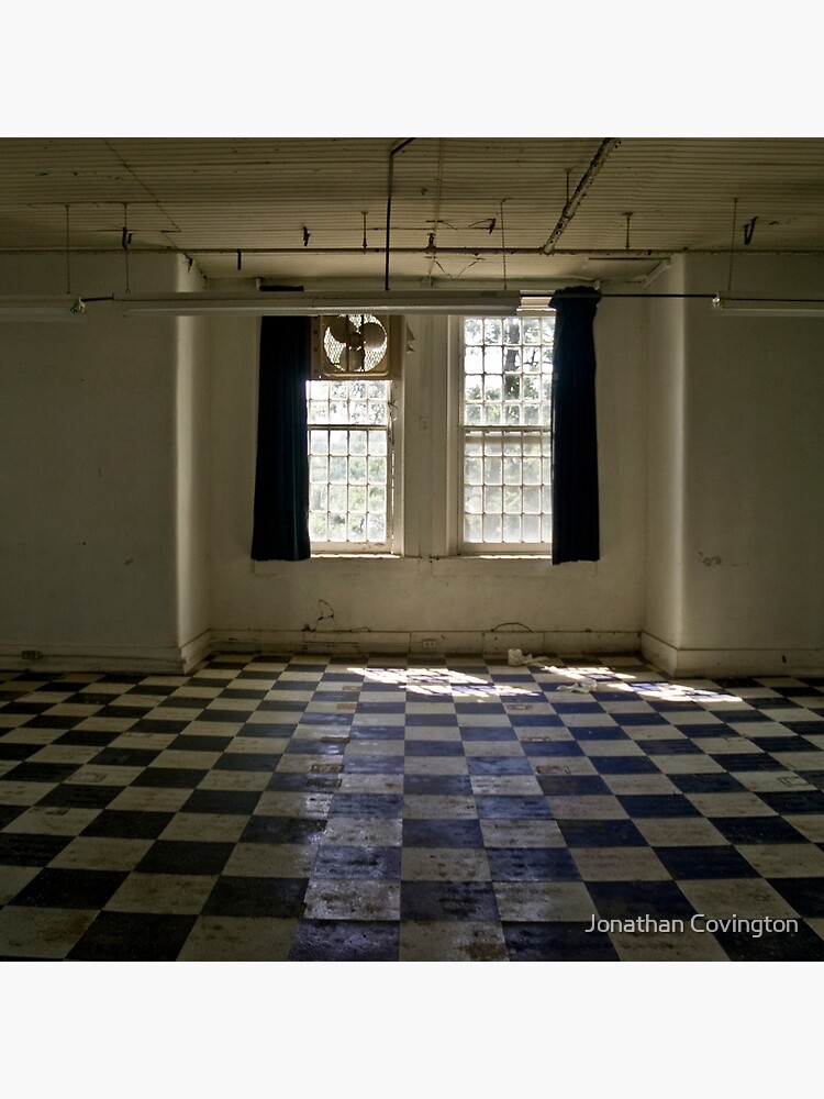 Checkered Floor Western State Hospital Tote Bag By