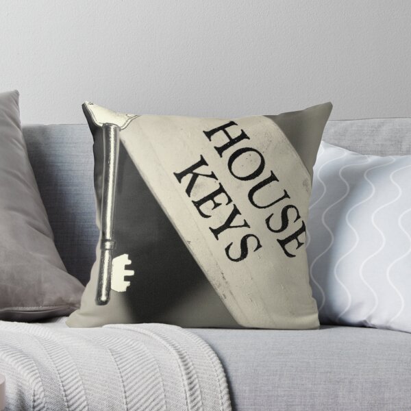 House Keys Throw Pillow