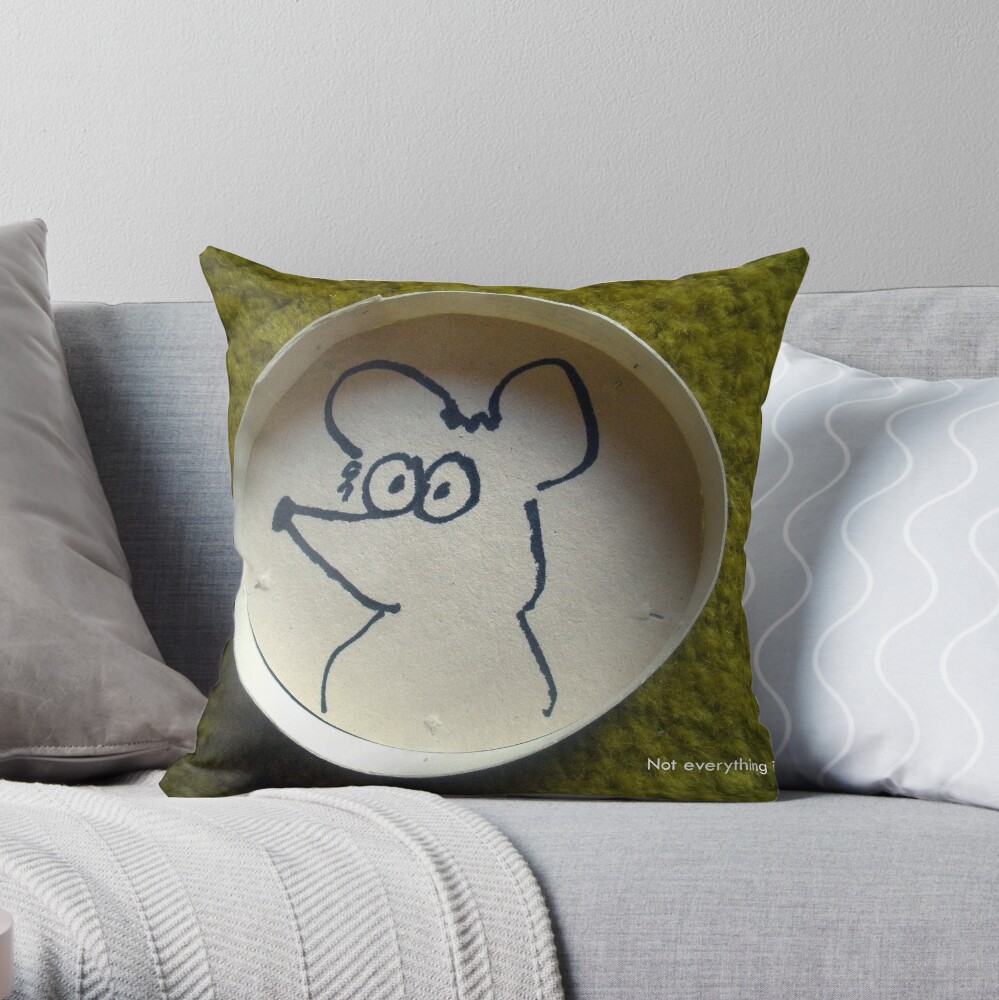 Camembert Throw Pillow