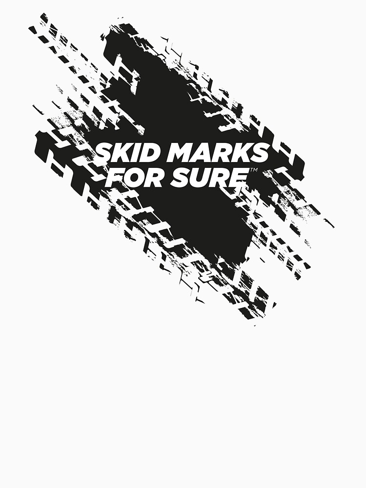 SKID MARKS For Sure Motorsport T-Shirt by ForSure
