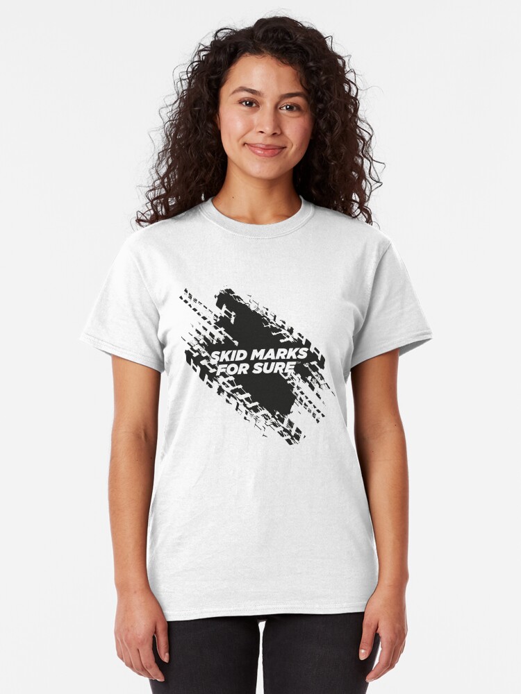 Alternate view of SKID MARKS For Sure Motorsport T-Shirt Classic T-Shirt