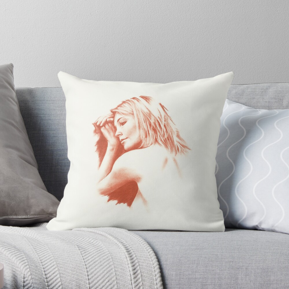 Contemplation Throw Pillow