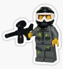 LEGO Paintballer Sticker