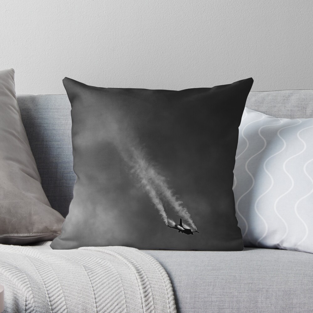 The Descent Throw Pillow