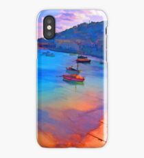 Mousehole Harbor, Cornwall - UK iPhone Case