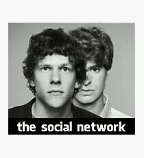 The Social Network Photographic Print