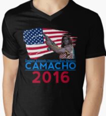 Camiseta de cuello en V Camacho 2016