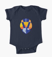Blaues Las Vegas Fliegerlogo Baby Body Kurzarm