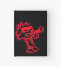 Spaceman Spiff - Red and Black Hardcover Journal