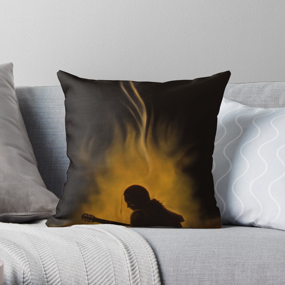 Troubadour Throw Pillow