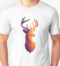 The Stag - Burnt Geometric Unisex T-Shirt