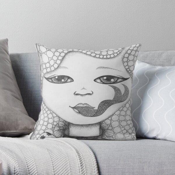 Speechless Throw Pillow