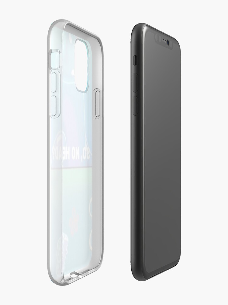 Coque iPhone « donc pas de tête? », par DrippiesArt