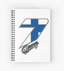 Kimi Räikkönen 7 Spiral Notebook
