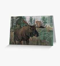 The Moose Greeting Card