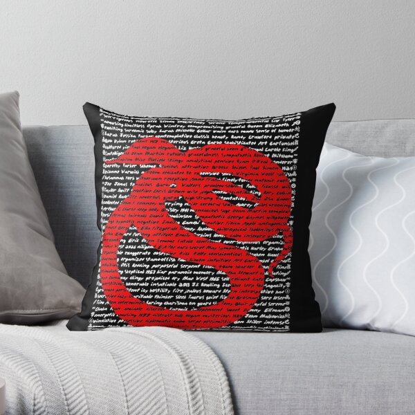 "The Year Of The Snake / Serpent" Cards Throw Pillow